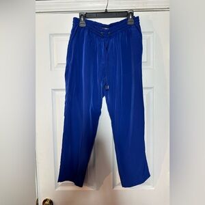Women blue Express trousers size L